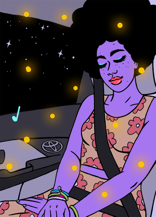 musicmovesyou:  Love feeling the music wash over you on the road to music. Exclusive