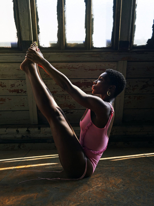 flawlessbeautyqueens:Michaela Coel photographed by Dana Scruggs for Essence Magazine (2019)