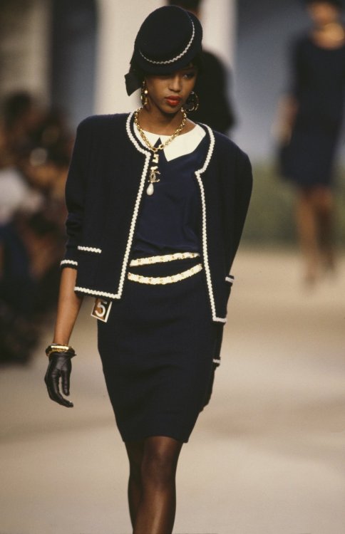 vintage chanel runway