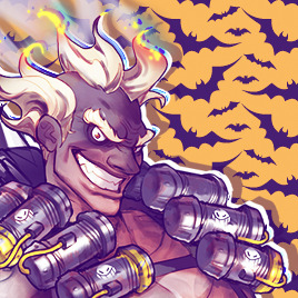 undergroundmindpalace:    spoopy overwatch icons [overwatch ladies here] + more under