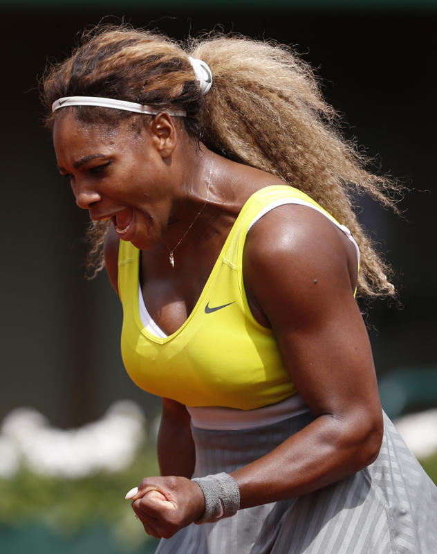 tenisexpert:  Roland Garros 2014 1st Round: Serena Williams defeats Alize Lim 6-2 6-1