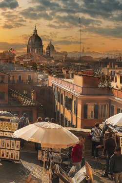 italian-luxury:  Skyline of Rome by Nicodemo Quaglia