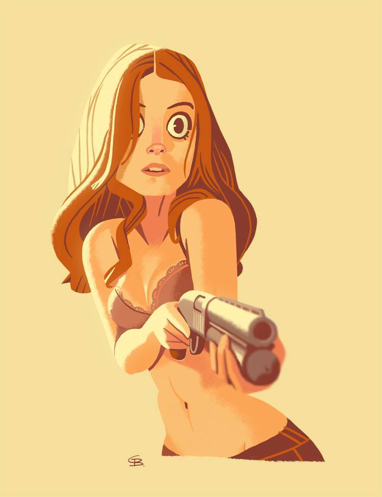 pinuparena:  By Glen Brogan 
