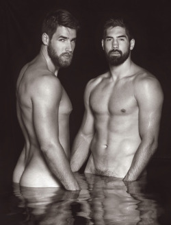 because-b:Luka and Nikola Karabatic by Fred