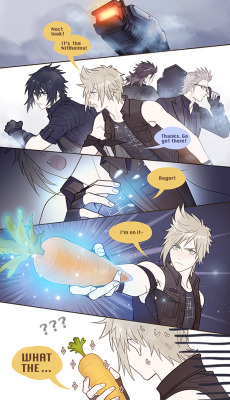 juvenile-reactor:  I suppose Noct’s magic