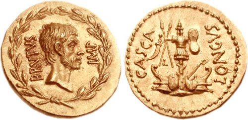 last-of-the-romans:Military mint traveling with Brutus and Cassius in western Asia Minor or northern