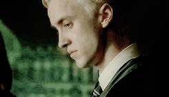 remusjohnslupin:50k giveaway winner: dracomahlfoys↳ draco malfoy   green“I really don’t think they should let the other sort in, do you? They’re just not the same, they’ve never been brought up to know our ways. Some of them have never even