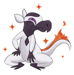 lock-wolf:My useless shiny male salandit sona