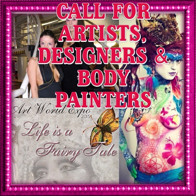 <p>Call for submissions! #artiats #designers #bodypainters #vancouver #toronto Link in our bio! #artworldexpo</p>