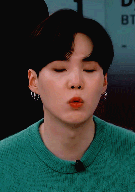 Min Yoongi Talks In Pout