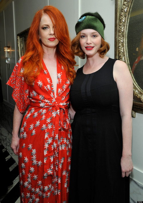 billyhopkinson:Shirley Manson and Christina Hendricks