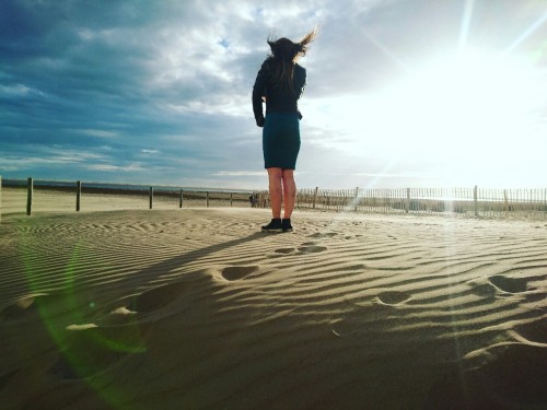 Me and Lindsey went to the beach. St Anne&rsquo;s to be exact. We walked for nearly 2 hours in harsh