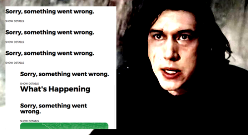 sleepytimebeautymachine: Kylo Ren + @screenshotsofdespair Part 2 (Part 1) 