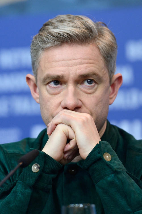 【HQ】Martin Freeman attending The Operative Press Conference as part of the 69th Berlin International