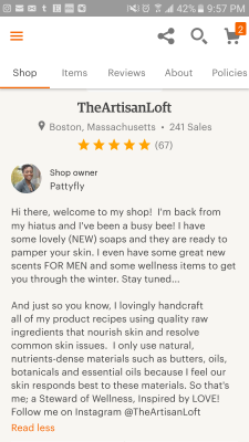 dynastylnoire: saintrobot:  dynastylnoire:  dynastylnoire:  One of my favorite places to shop for hand made soaps is The Artisan Loft. Her soaps and and lip butters are amazing and affordable  Please support black business and boost/buy something from