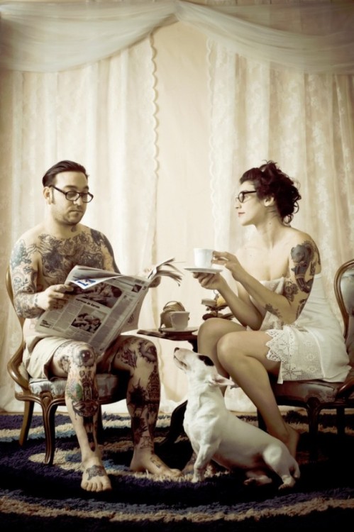 “Don’t Be Afraid of Tattooed People” by Pelayo González for antoniamag.com