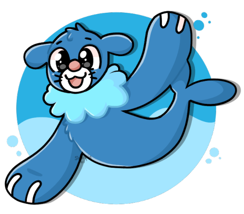 I Love This Blue Puppy!!!!!
