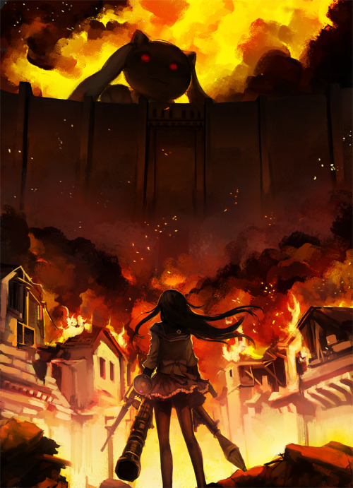angelkiller777:  進撃のQB by 强襲型黑兎 