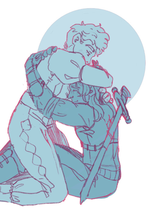 frostedbasilisk:Sometimes Geralt just needs a hug