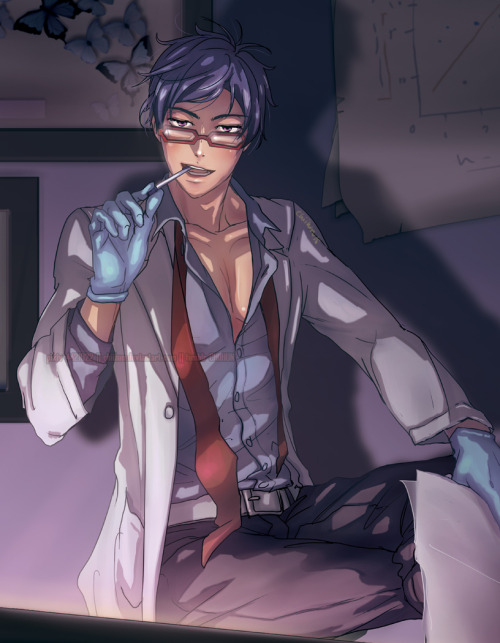 chiihun:  this is probably the only rare time i’ll draw these 2 lolol, the Rei & Nagisa part of the future aspirations set XD *wipes sweat* so much work these boys are ORZrei’s looking like he walked out of kichiku megane……. DDDDDD8 thorough