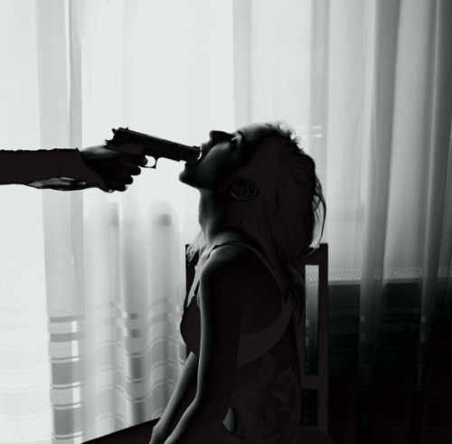 bedtimestoriesforbrokengirls: She asked for it. Begged, really. “Please get the gun,” over and over.