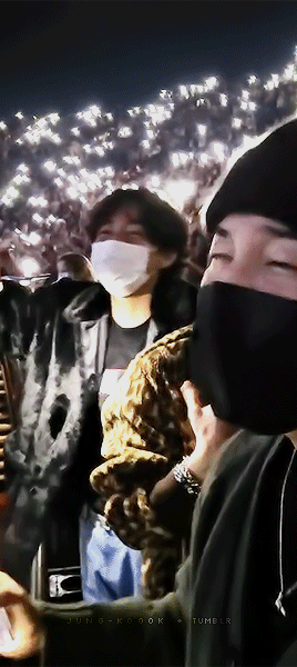 Taehyung And Jungkook At Harry Styles Concert Singing Falling Together For Anon 