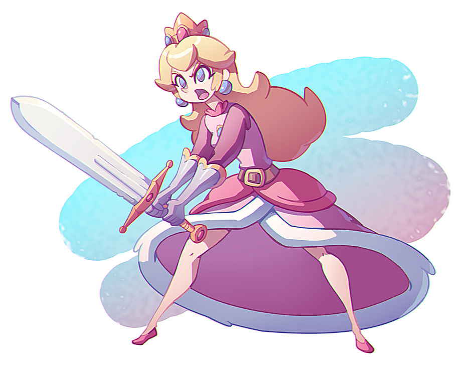 Featured image of post Princess Peach Fanart Cute Hello guys this week i thought i would share with you a fanart piece i did for a cute game i love call super princess peach x thank you for all the