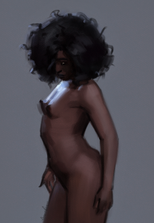 When you&rsquo;re rusty at figure drawing but you want to paint your OCs more (study of Alex usi