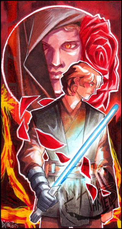 spazzbot:aimosketchcard:STAR WARS: REVENGE OF THE SITH 3D ARTIST RETURNS“Padme’s Fear” and “Anakin’s