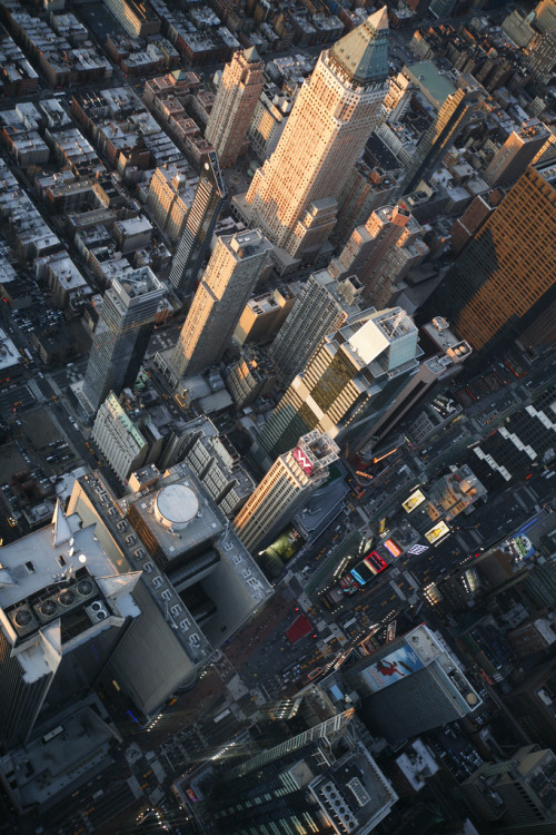 nichvlas:  Times Square Aerial Shot (by Keira Vallejo Photography)