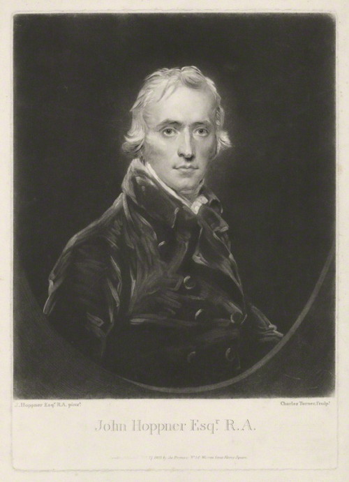 artist-charles-turner: John Hoppner, 1805, Charles Turner