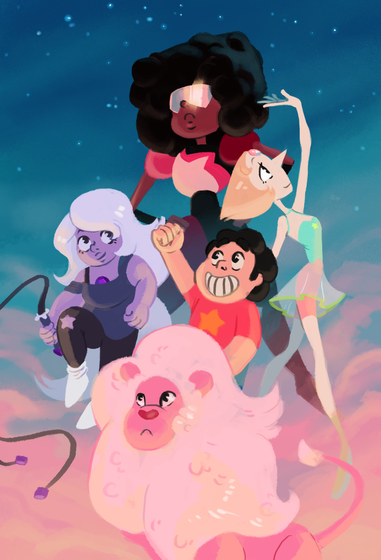 animecucumber:  i drew this for my friend cornbreadqueen for her bday!you can buy