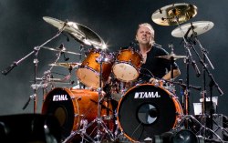 fuckyeah-drums:  Some of long time TAMA endorser Lars Ulrich’s sets throughout the years. 
