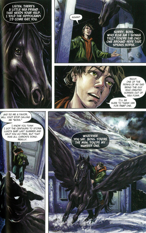 fragileicicle:Percy Jackson: The Titan’s Curse official graphic novel (October 2013)You know what’s 