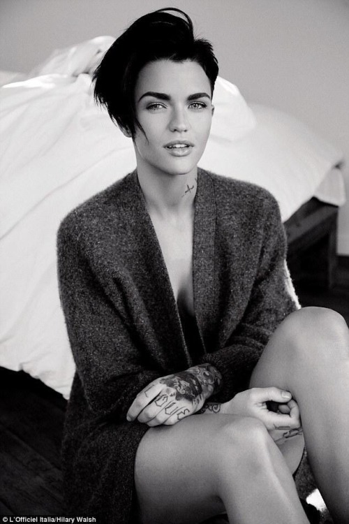 uswntlover94: Ruby Rose in L'Officiel Italia  Photo: Hilary Walsh