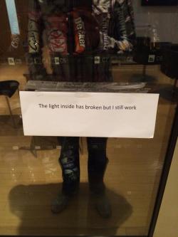 groans:  worlds most poignant vending machine