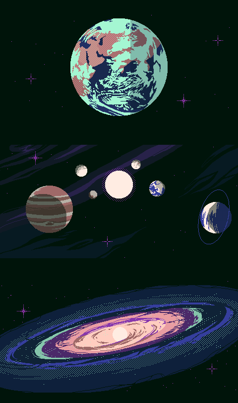 Pixel space: by 6VCR