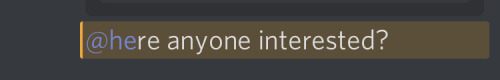 rem-ir:lunchablesdulac:rem-ir:Yesterday I tried to @here in a discord server to see who online wanted to play games but I accidentally atted the whole he/him role :/masc4masc game nightmasc vs masc