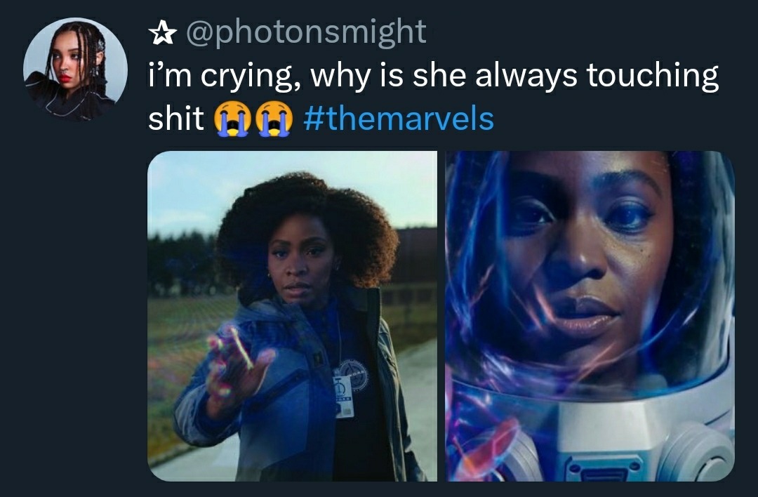 ultimatebottom69:king-valkyriee:THAT WAS AN AMAZING TEASER Y'ALL 🥹✨Wanted something GOOD from Marvel and now we HAVE IT 🥳🥳🥳🚀👩‍🚀Marvel fans will see the bareminimum in term of acting and act as if it’s high shit…It