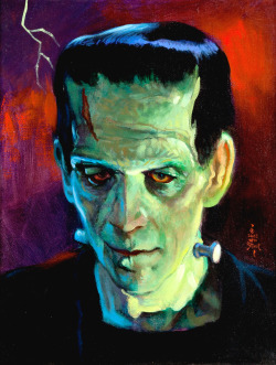gameraboy:  Karloff’s Frankenstein by William