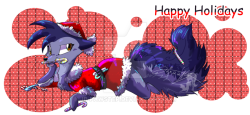 jb-pawstep:  Happy Holidays by JB-Pawstep