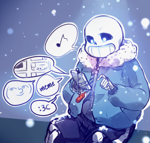 a humble skeleton man drowning in memes.