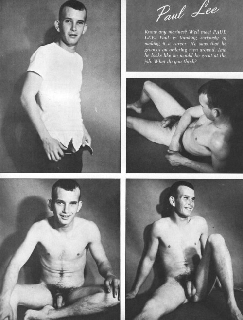 From BUCK magazine no 1 (1968)model is Paul Lee