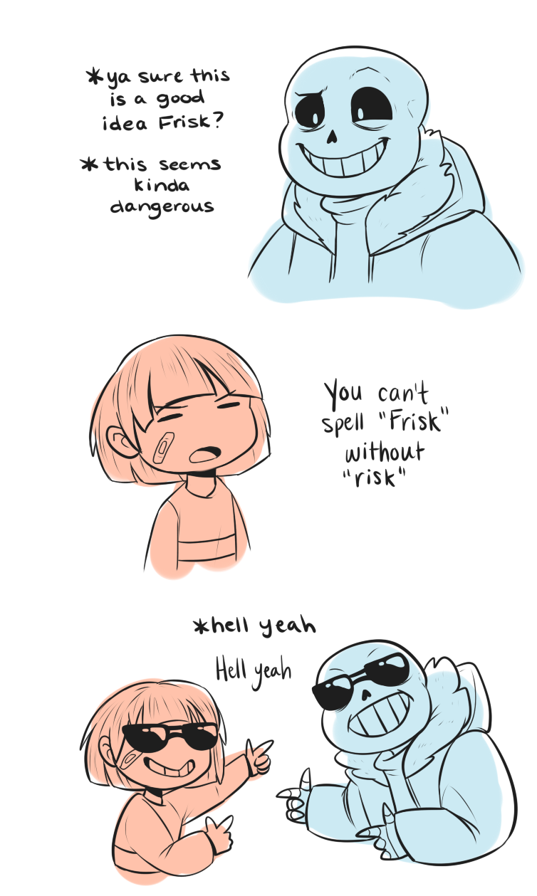 aspoopyskeleton:  there they goAfter seeing this text post I couldn’t resist making