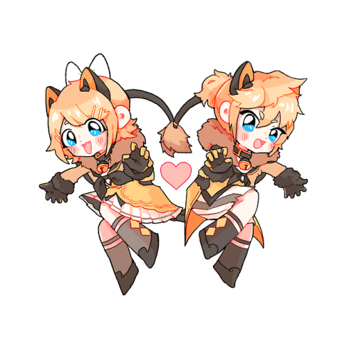 I would die for Magical Mirai 2019 Kagamines… (also a charm design for my shop soon!!)