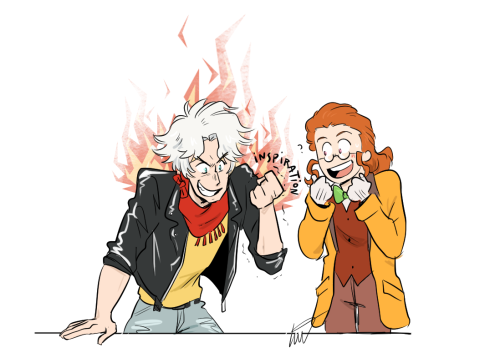 Rewatching Classicaloid and I did some drawings :)