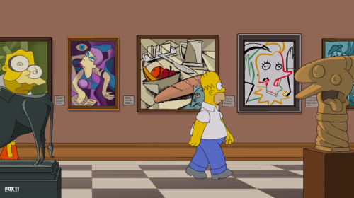 simpsons art history