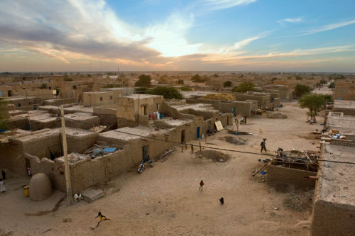 life—imitates—art: Timbuktu (Mali, Africa) was an important center for trade and islamic