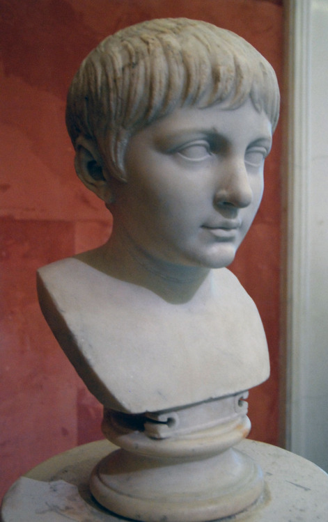 myglyptothek:Portrait of a boy of Julio-Claudian family. Mid.I century AD. Marble. State Hermitage M