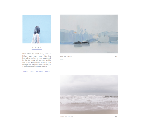 callyope: theme: athena / preview | code customisable post sizes 1 or 2 columns option for infinite 